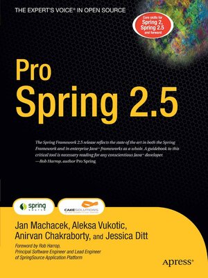 cover image of Pro Spring 2.5